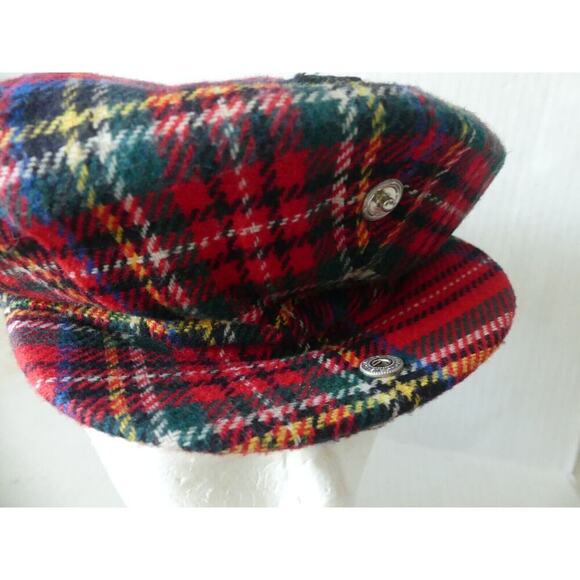 Tom Morris St. Andrews Scotland Old Course Cappie Golf Cap Wool Hat 8 Links - Picture 4 of 8